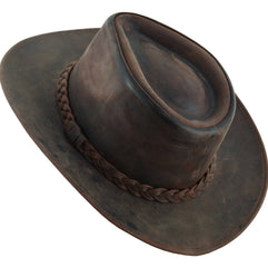 THUNDER Leather Cowboy Hat