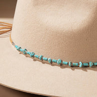Organic Shaped Natural Stone Hat Band