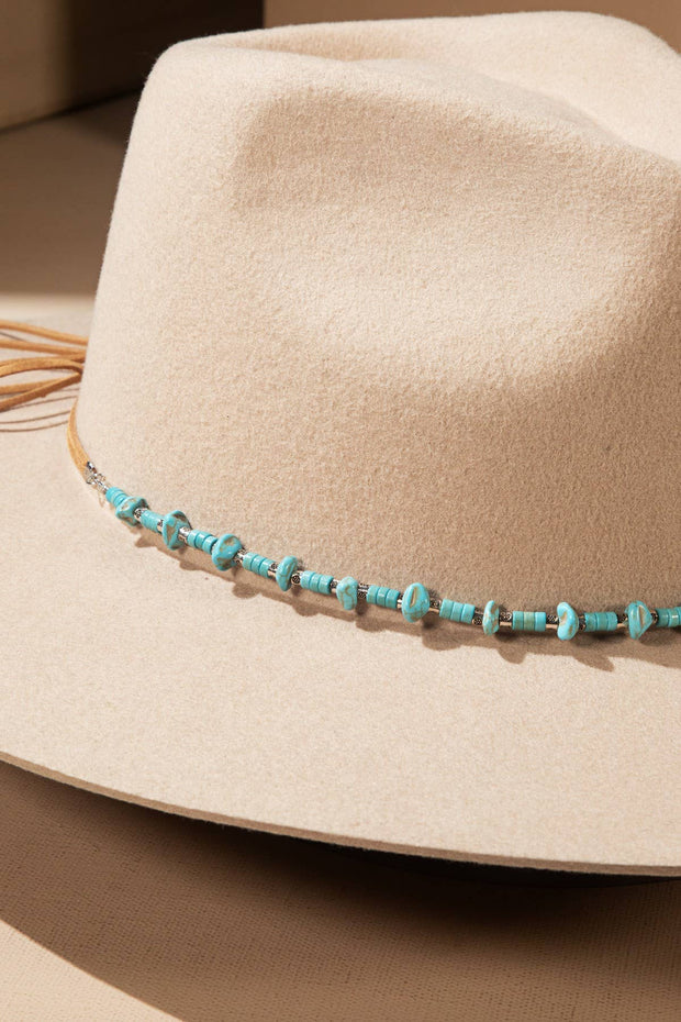 Organic Shaped Natural Stone Hat Band
