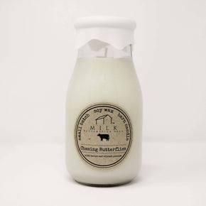Milk Bottle Candle, Chasing Butterflies