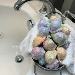 Bubble Scoops Solid Bubble Bath, Coconut Cabana