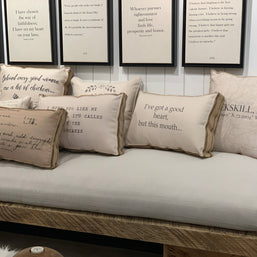 Relax, We're All Crazy Pillow