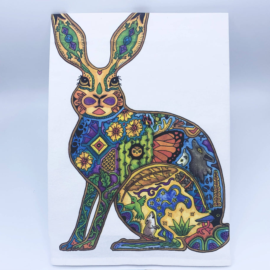 Jackrabbit Flour Sack Towel