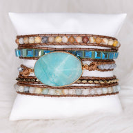 Kelly Wrap Bracelet: Black Mix
