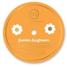 Golden Sunflower Icon 12oz Candle