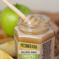 Caramel Apple Creamed Honey, 9oz