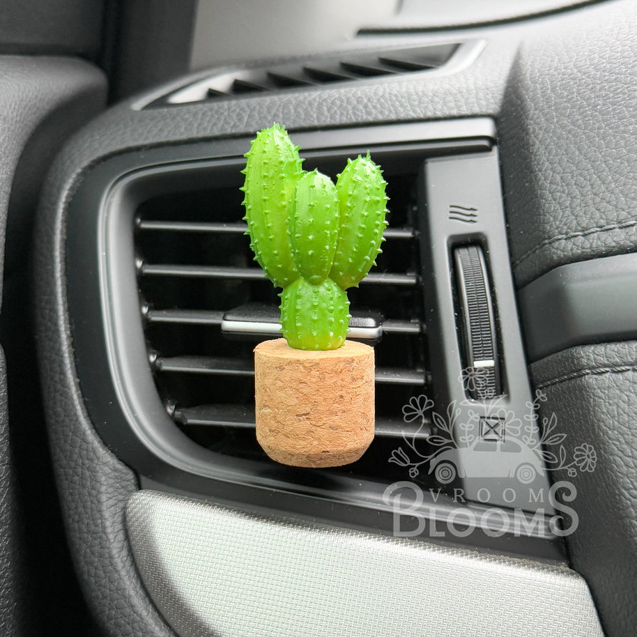 Mini Cactus Plant Vent Clip