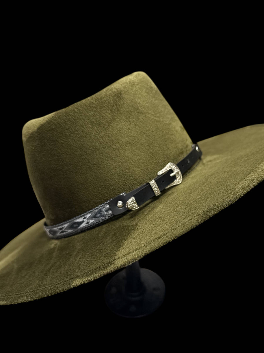 Fabric Buckle Hat Band
