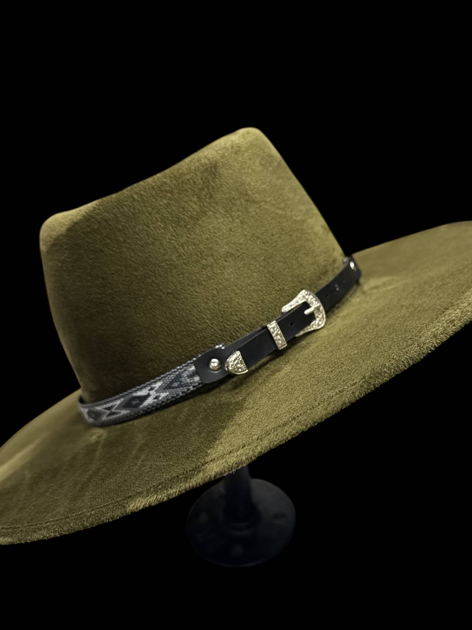Fabric Buckle Hat Band