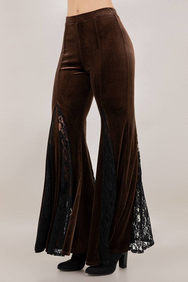 Velvet & Lace Bell Bottoms