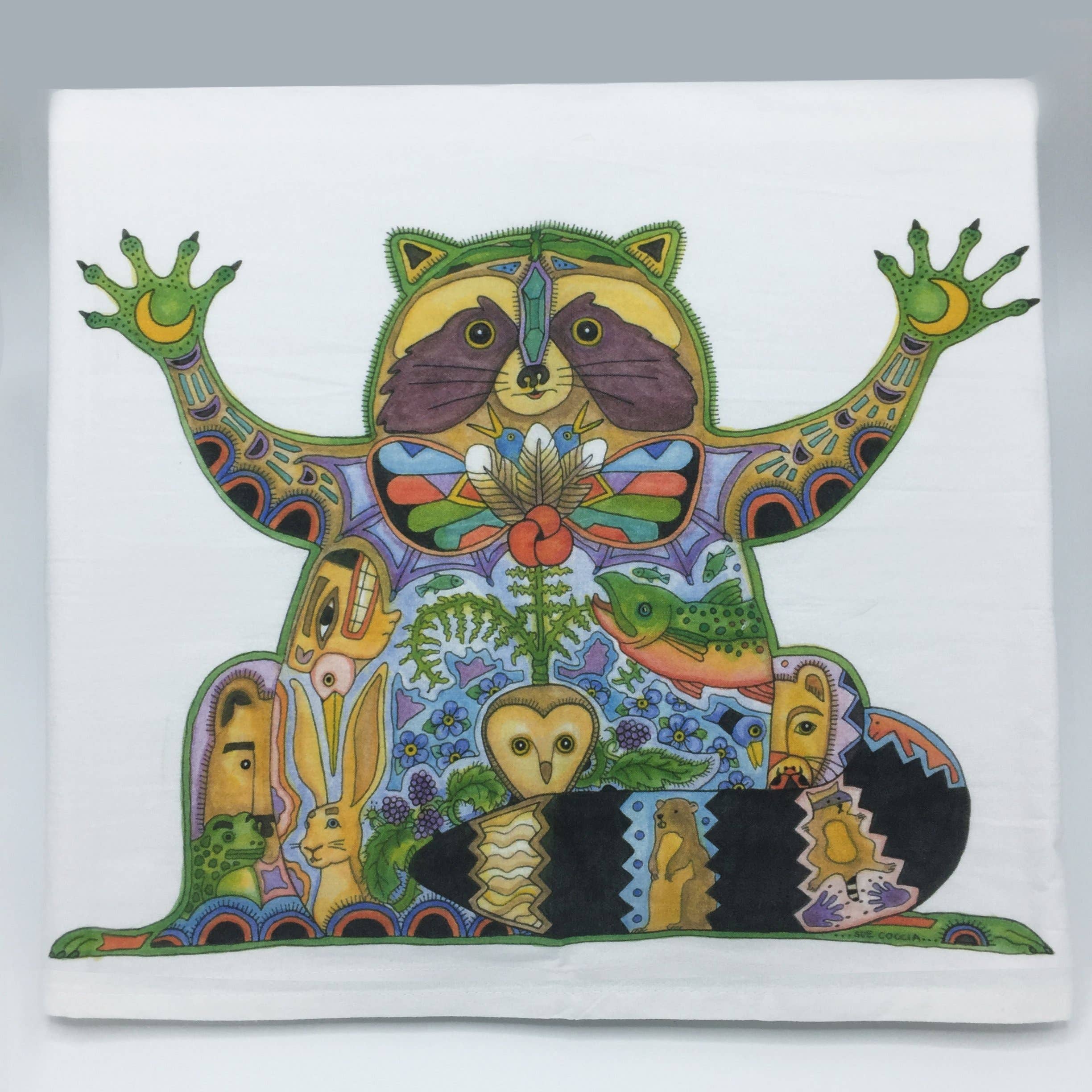 Barn Owl Flour Sack Towel
