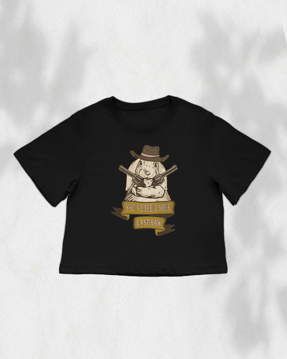 Bunny Cowgirl Boxy Crop Top