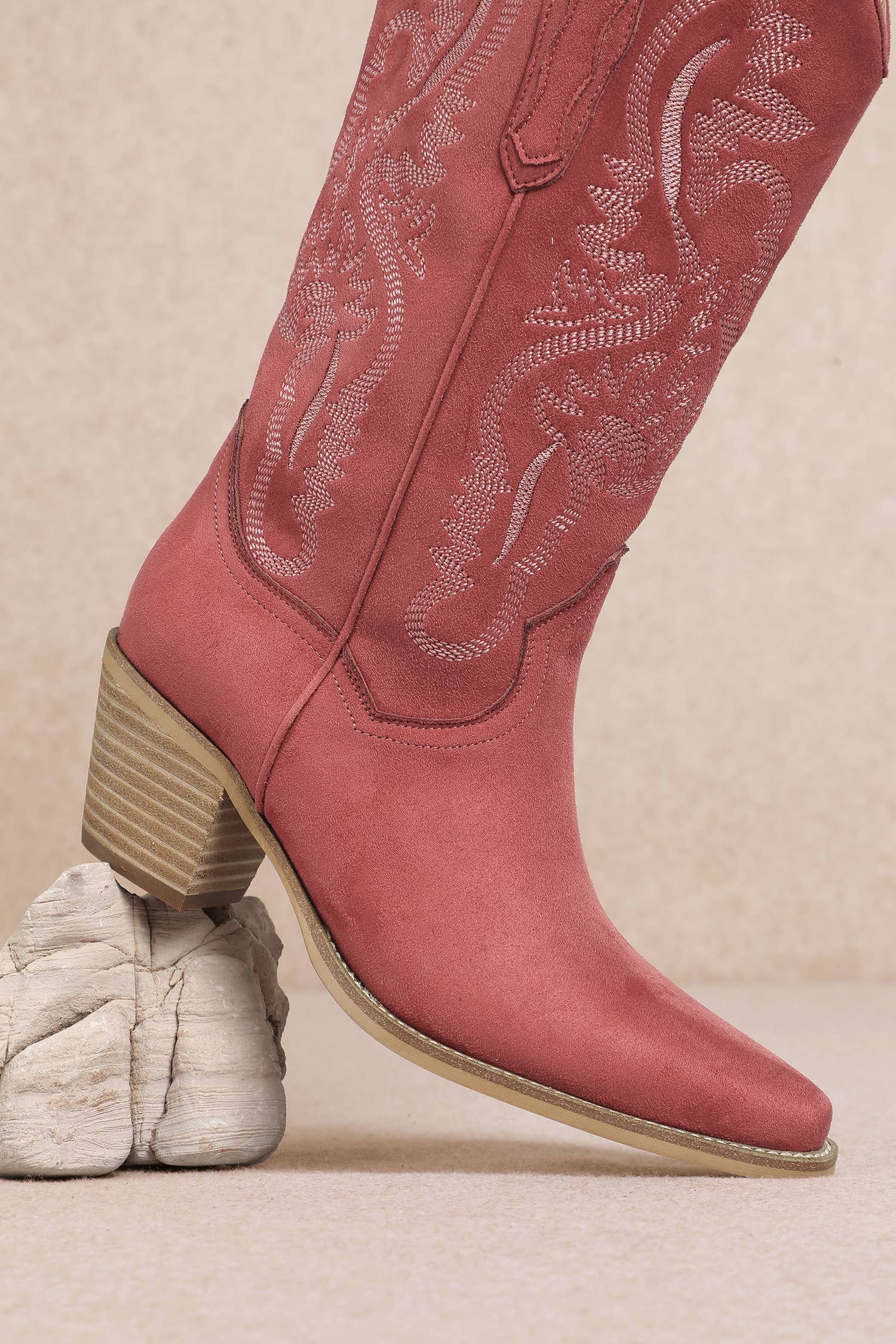 Orren Raspberry Cowgirl Boot