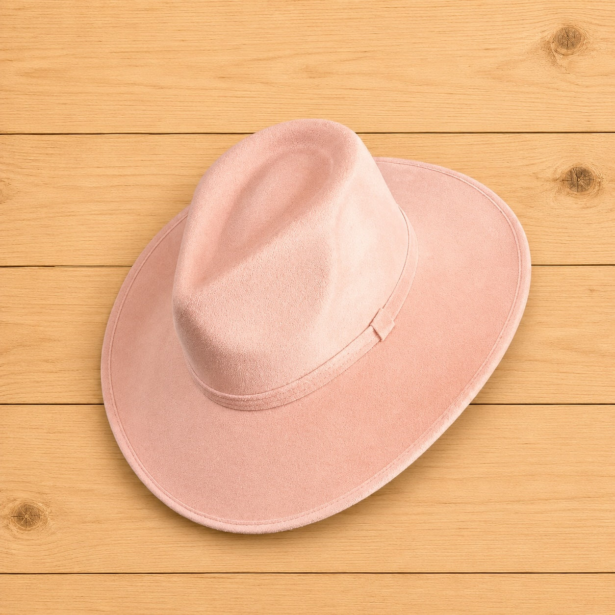 Faux Suede Billy Hat 