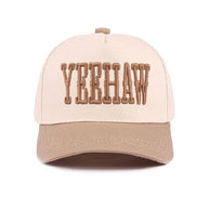 Yeehaw Two-tone Canvas Cotton Cap