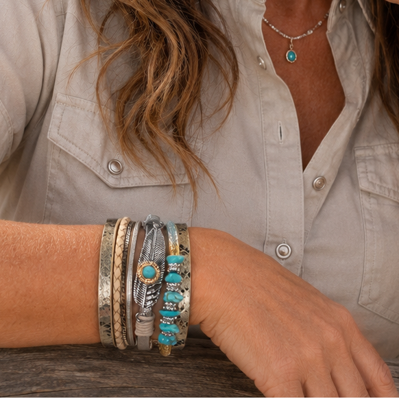 Gold Boho Multi  Bracelet