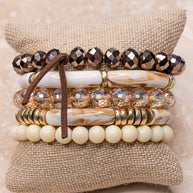 Aubrey Bracelet Set Natural