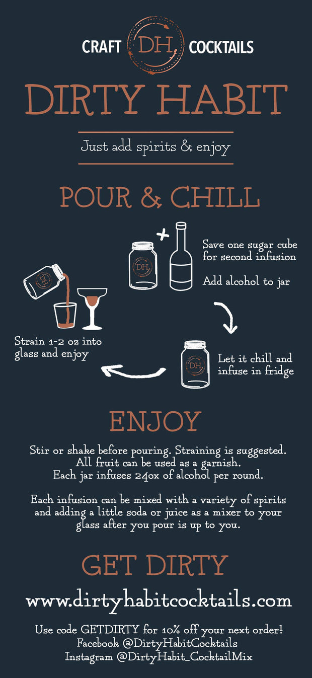 Winter Sangria Dirty Habit Cocktail Mix