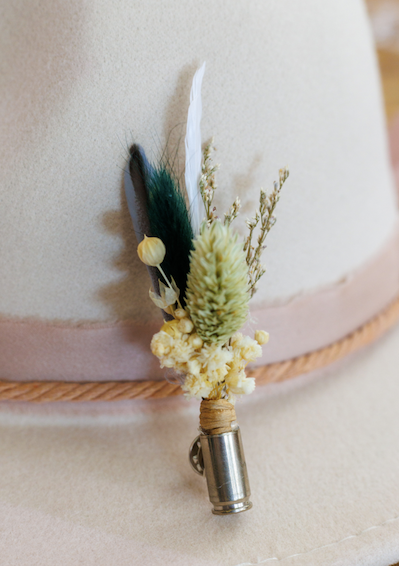 The Mini Pinny - Mini bullet casing hat pin