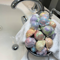 Bubble Scoops Solid Bubble Bath, Lavender Mint