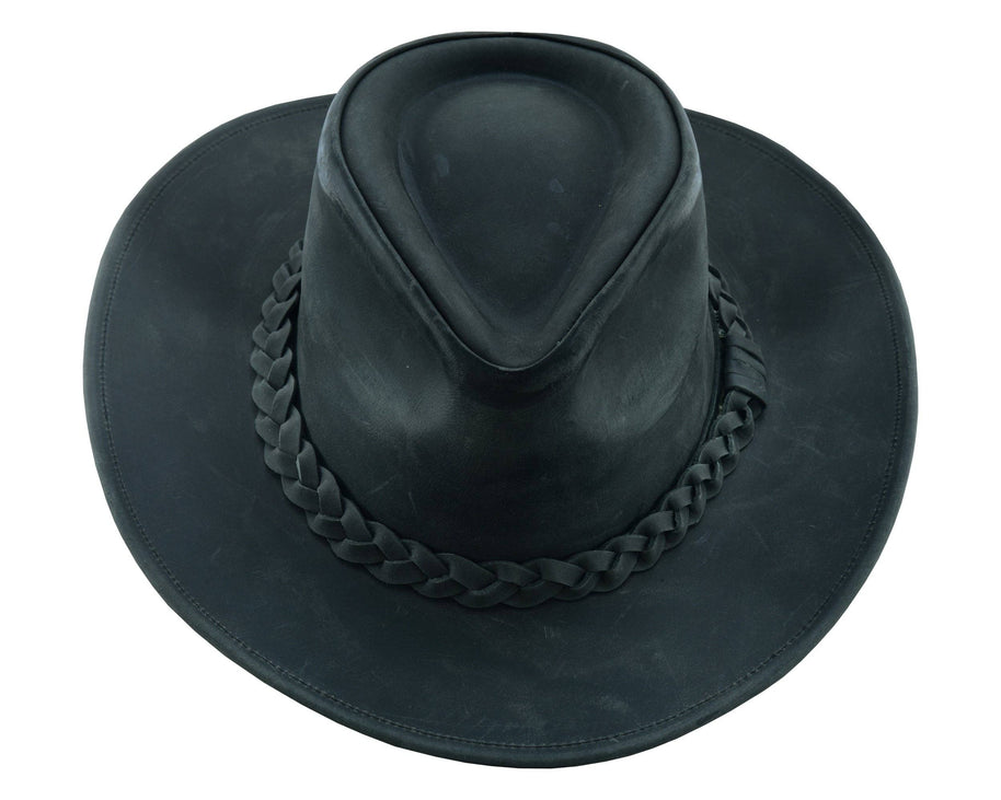 THUNDER Leather Cowboy Hat