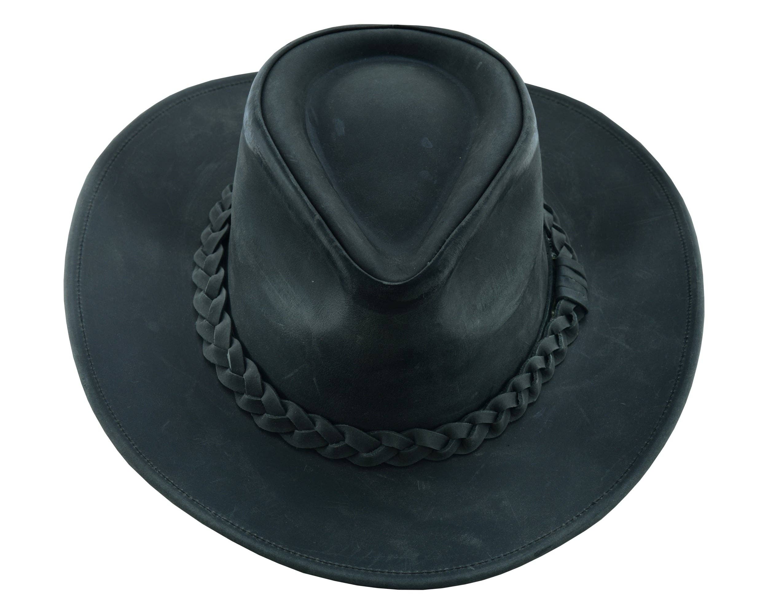 THUNDER Leather Cowboy Hat