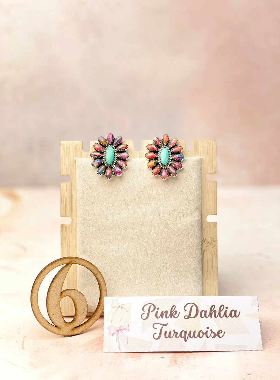 Blooming Stone Earrings