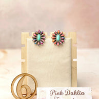 Blooming Stone Earrings