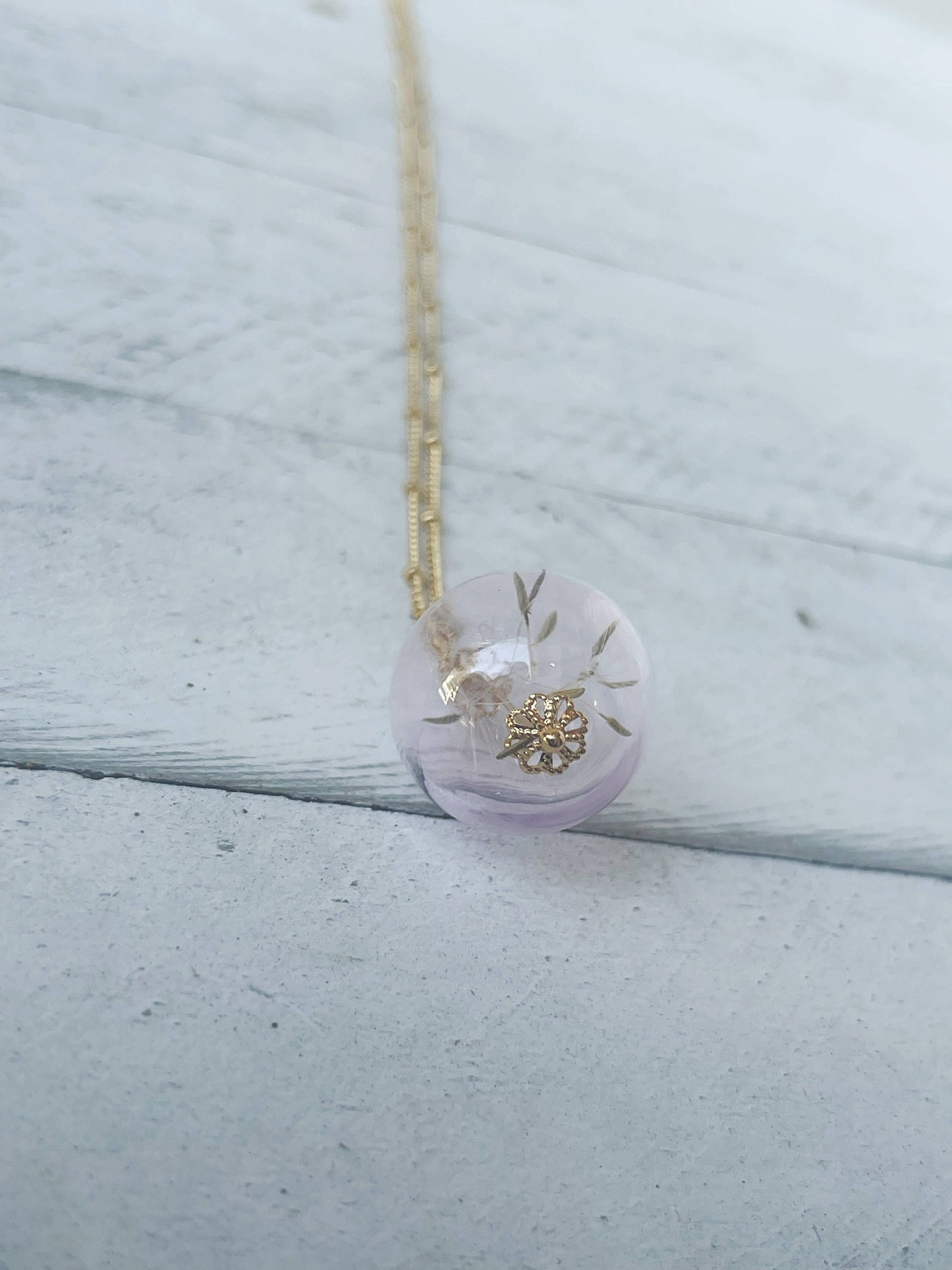 Dandelion Wish Necklace