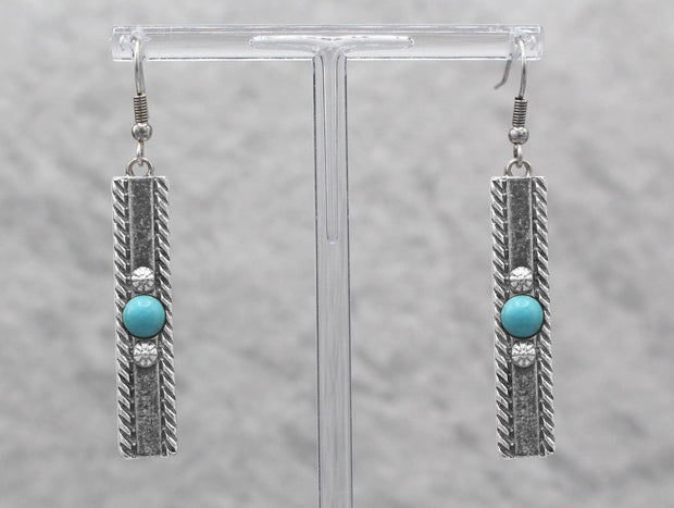 Western Bar Earrings 0047
