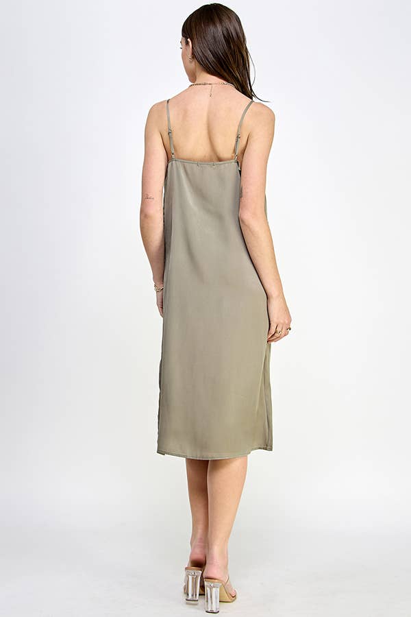 Satin Slip Dress