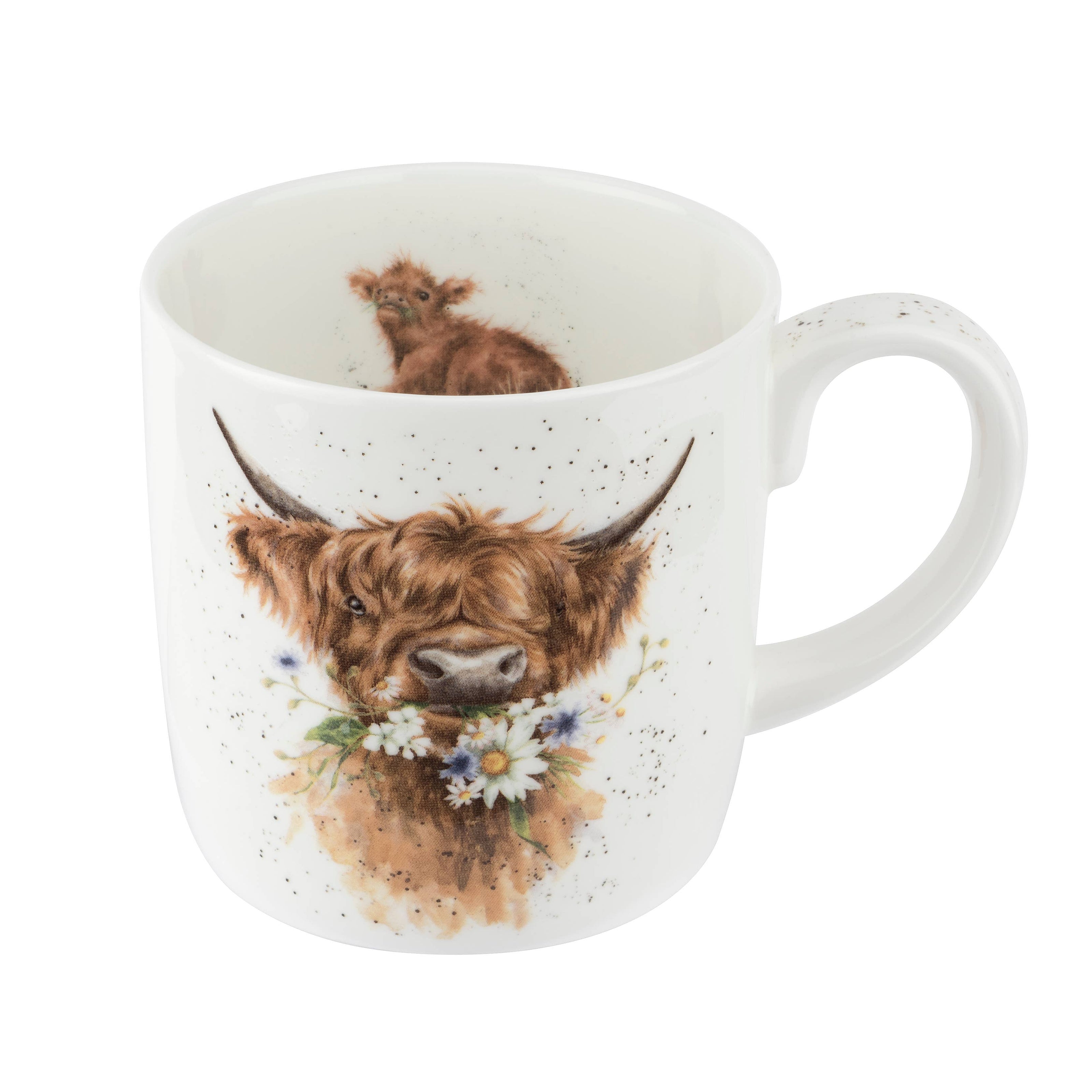 Wrendale Daisy Cow Mug