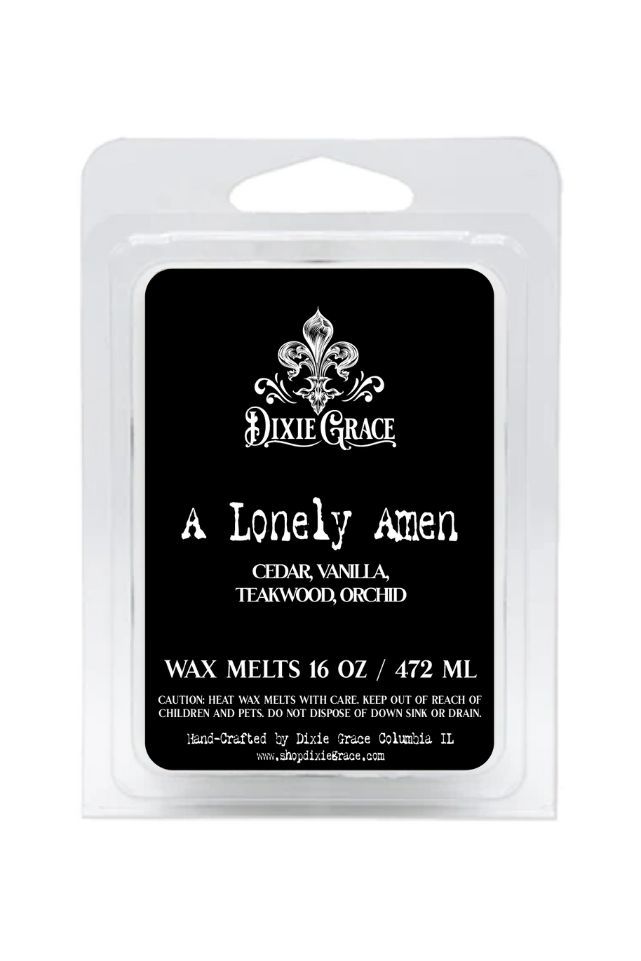 A Lonely Amen  Wax Melts
