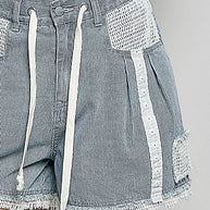 Vintage Washed Striped Shorts
