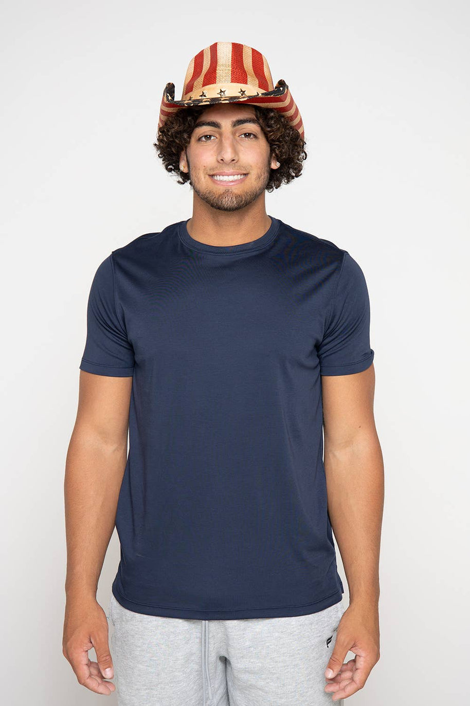 Justice Straw Western Drifter Cowboy Hat
