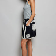 Vintage Washed Striped Shorts