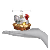 Hen On Nest Ornament