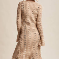 Crochet Longline Cardigan / Duster