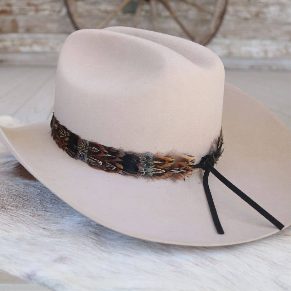 Shea Feather Hat Band
