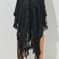 Lace Layered Hem Skirt