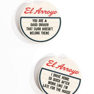 Good Driver Car Coaster Set