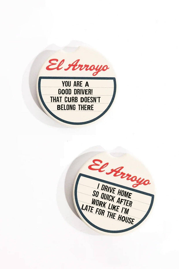 Good Driver Car Coaster Set