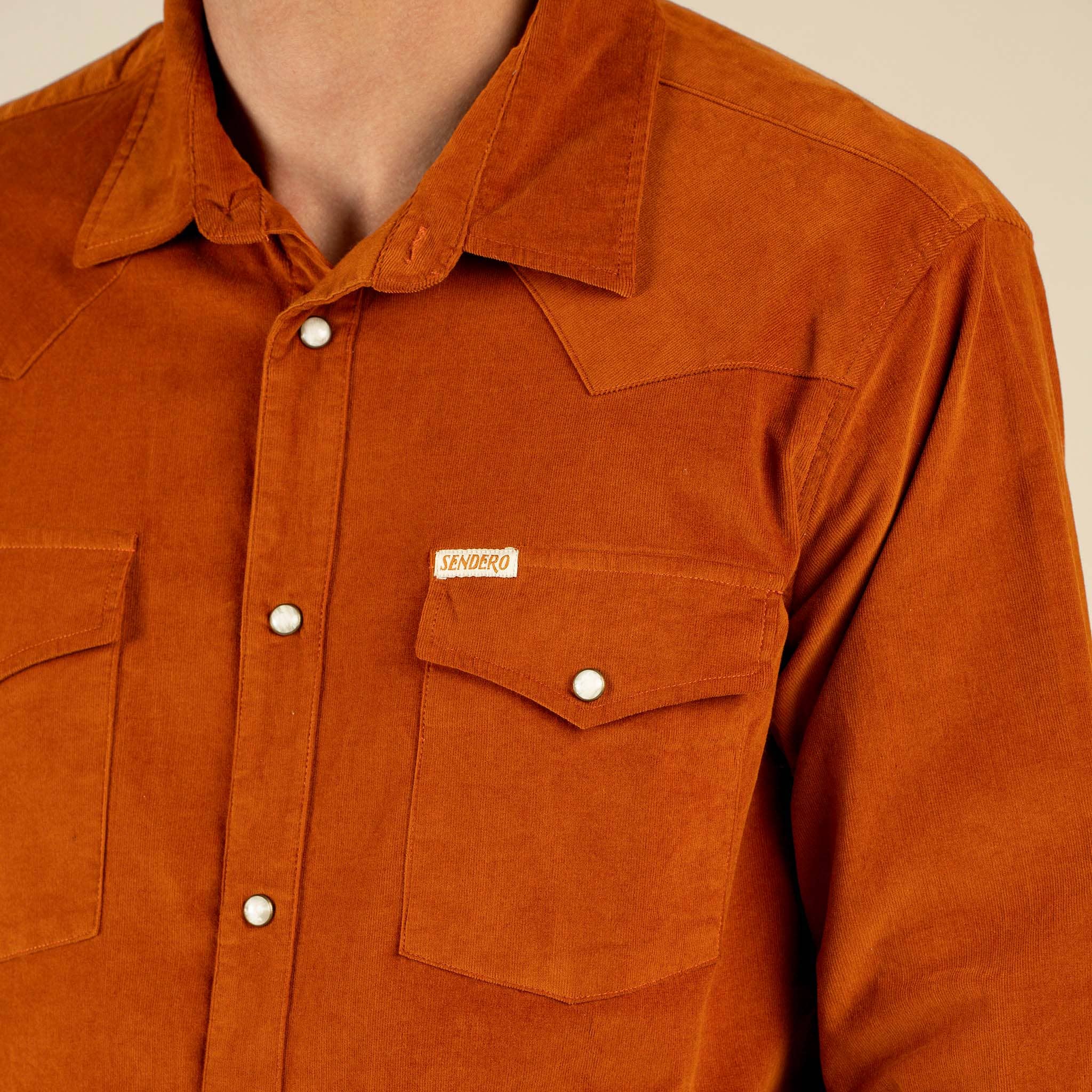 Sendero Wyatt Long Sleeve Corduroy Shirt