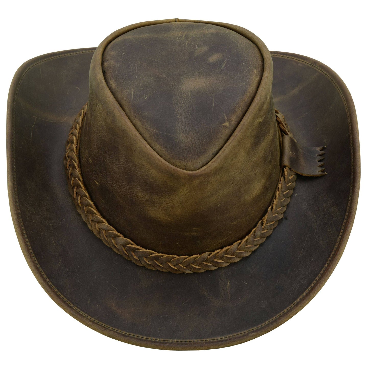 Rodeo Leather Outback Hat