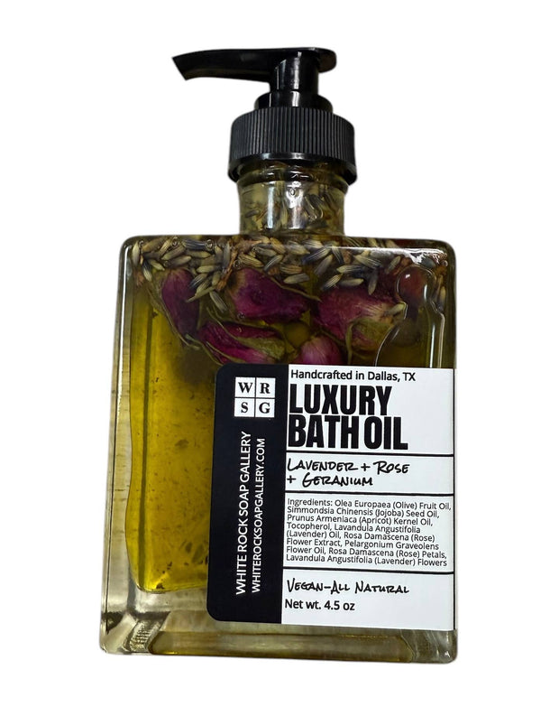 Luxurious Bath/Body Oil - Lavender Rose Geranium