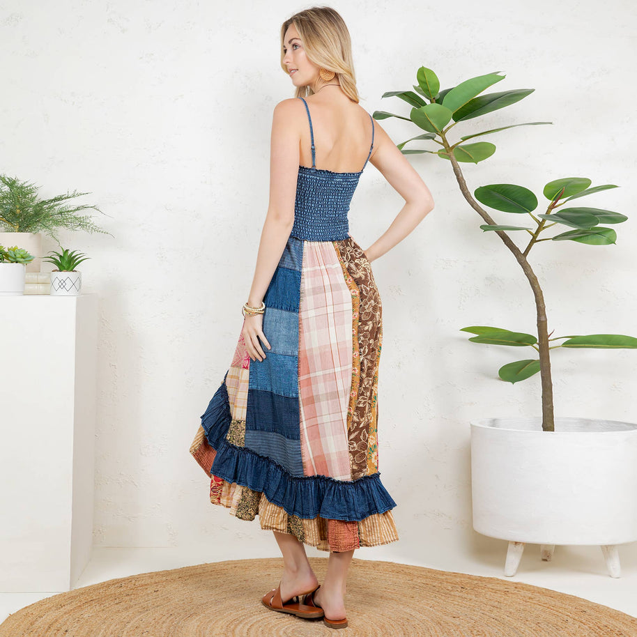 Smocked Ruffle Dress
