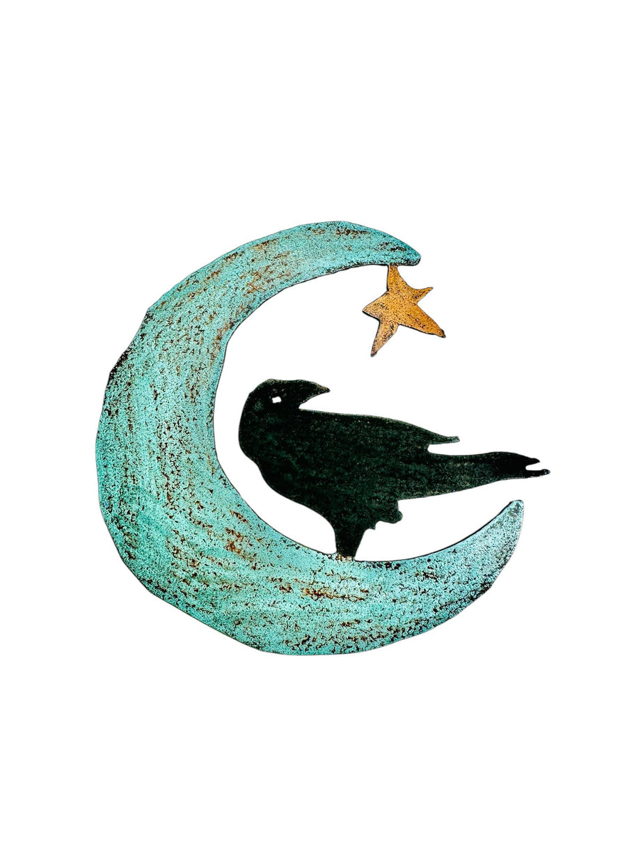 Crow & Moon Magnet