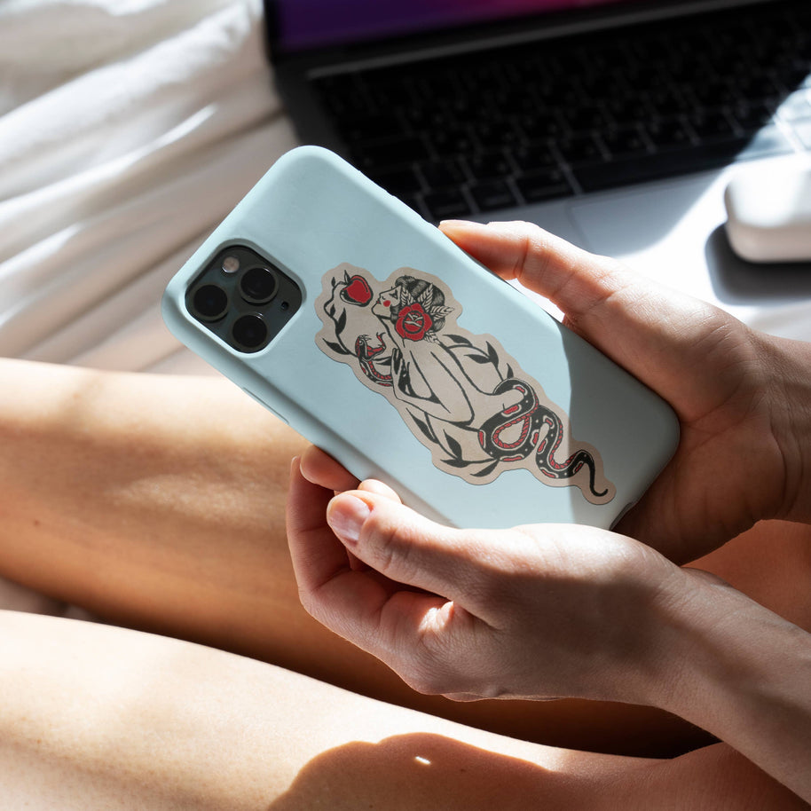 Bunny Cowgirl Sticker