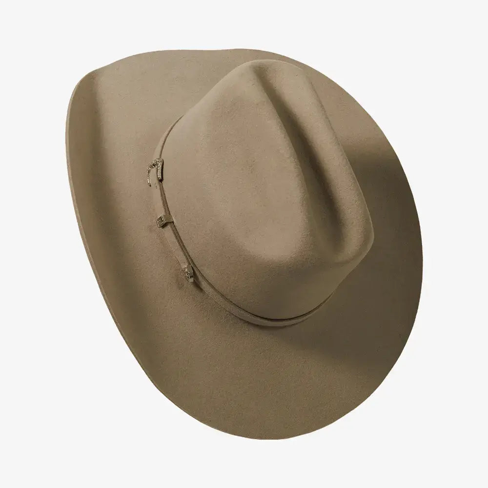 100% Wool Felt Western Cattleman hat