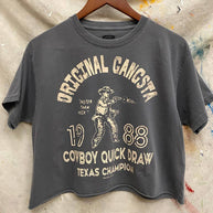 Original Gangsta Relaxed Crop T-shirt